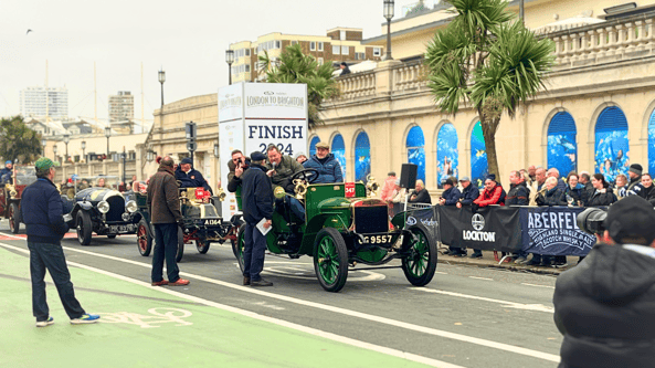 Historic car, future stars – four automotive apprentices win rare chance to drive 121-year-old motor!